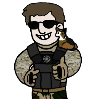 😎 emoji Payton Gendron Telegram sticker 20 of 28
