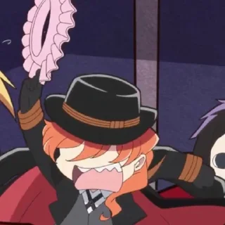 🌟 emoji Chuya Nakahara Telegram sticker 17 of 103