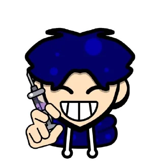 🌟 emoji 💠Карлик💠(miner) Telegram sticker 24 of 42