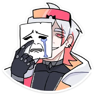 😭 emoji Вектор без надписей @stickers_vk Telegram sticker 9 of 49