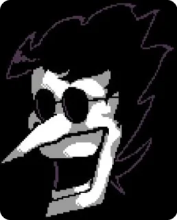🌟 emoji GIGA Spamton Telegram sticker 10 of 18