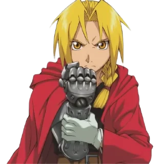 Sticker from Edward Elric by @peach_artworld