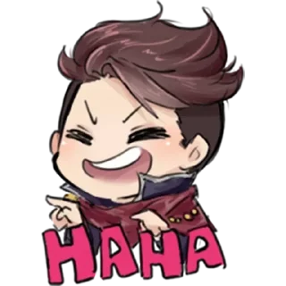 😂 emoji Mobile Legends Telegram sticker 5 of 25