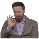 👌 emoji Ben Affleck Telegram sticker 16 of 25