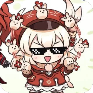 😎 emoji кли🍀| tg: @gashish445 Telegram sticker 14 of 24