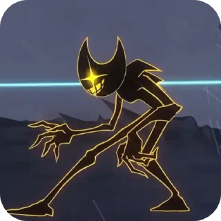 Sticker from Nm bendy[indie cross]