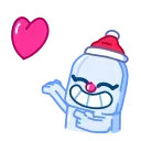 😘 emoji Ice Man Telegram sticker 2 of 22