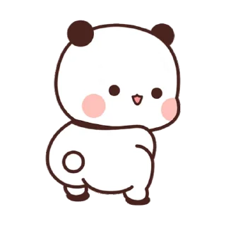 🍑 emoji Dudu & Bubu 7 @twix_bears Telegram sticker 22 of 120