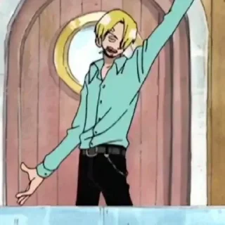 🕺 emoji Sanji Telegram sticker 11 of 42
