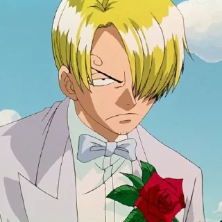 🤵 emoji Sanji Telegram sticker 12 of 42