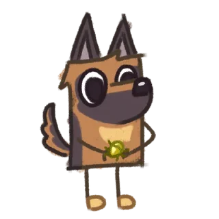 🪲 emoji bluey @usataia_catfish Telegram sticker 14 of 16