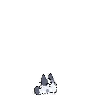 Sticker from Muffin cupcake heeler