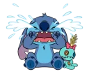 😭 emoji @TVstickers Stitch Telegram sticker 18 of 92
