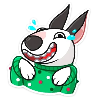 😂 emoji Новогодний Такер (@TgSticker) Telegram sticker 9 of 48
