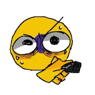 😰 emoji Смайлики^^ Telegram sticker 16 of 115