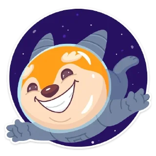 🌟 emoji Песик Telegram sticker 5 of 15