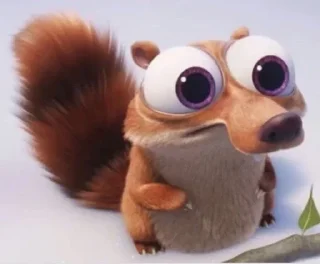 🌟 emoji Baby Scrat Telegram sticker 9 of 9