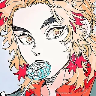 😋 emoji ренгоку на все случаи жизни Telegram sticker 2 of 120