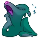 😴 emoji Crazy Dogs Telegram sticker 19 of 30