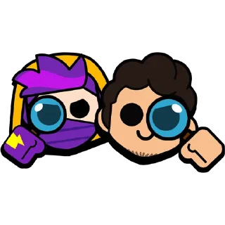 🤝 emoji ClusTy The Official YouTuber Supercell Telegram sticker 9 of 54