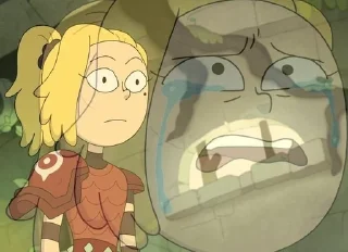 Sticker from TOH AND AMPHIBIA