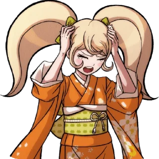 🏵 emoji Хиёко Сайонджи|@DespairFan Telegram sticker 16 of 73