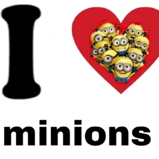 Sticker from minions