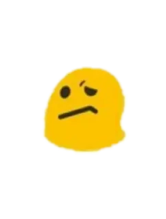 🤨 emoji Смайлике флай зте андроид Telegram sticker 11 of 16