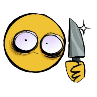 Sticker from cute