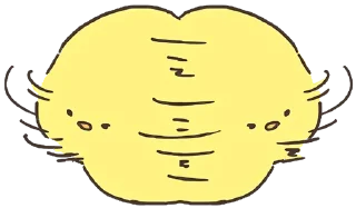 👎 emoji Loose Cute Chick @jp_stickers Telegram sticker 10 of 40