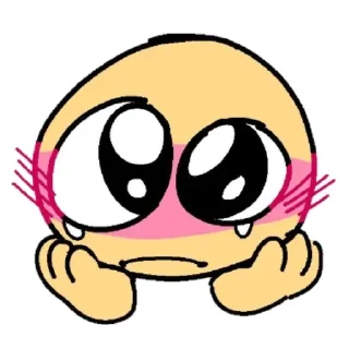 🥺 emoji Мяу Telegram sticker 14 of 120