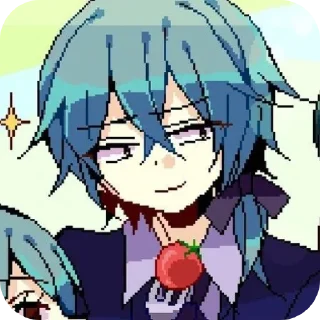 😏 emoji Ashe Bradley e Sirius Gibson Telegram sticker 6 of 70