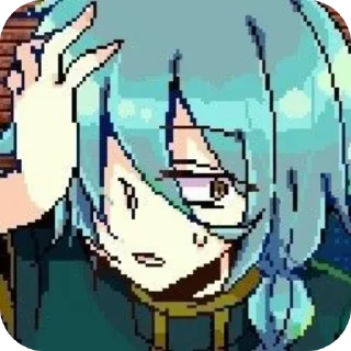 😨 emoji Ashe Bradley e Sirius Gibson Telegram sticker 7 of 70