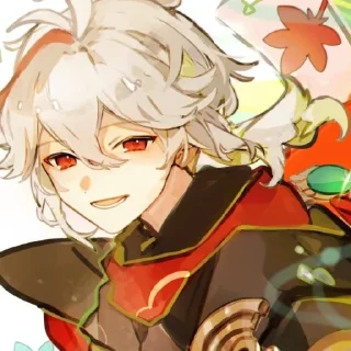 🍁 emoji ໒꒰ ♡◞Кадзуха˕ ก ꒱১ Telegram sticker 6 of 36