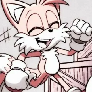 🚶‍♂️ emoji Тейлз крутой Telegram sticker 19 of 25