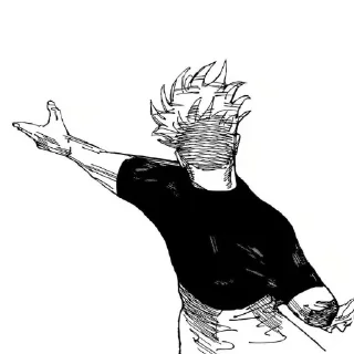 👍 emoji Satoru? Telegram sticker 10 of 15