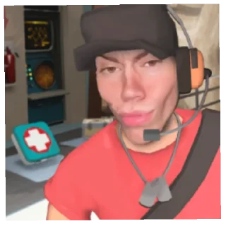 😄 emoji Team 2 Fortress Telegram sticker 11 of 27
