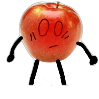 👍 emoji Яблоко Яблоков Telegram sticker 3 of 52