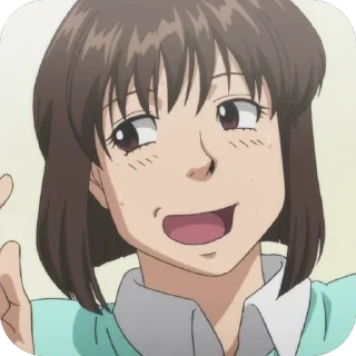 😬 emoji ♥𐌺ᥙⲙi 𐌑ᥲsɦiδᥲ ! Hajimenoippo !! Telegram sticker 6 of 45