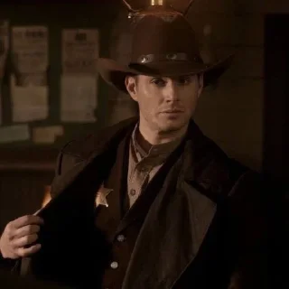 🤠 emoji DEAN WINCHESTER 👦🏼 Telegram sticker 12 of 66