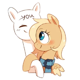 🤗 emoji Mirta the scarf pone Telegram sticker 7 of 17