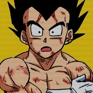 Sticker from VEGETA @GIFSHIGETSUSTICK
