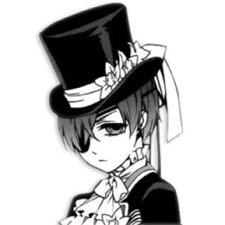 🎩 emoji Black Butler Telegram sticker 6 of 43