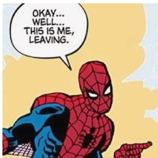 👋 emoji Spider-Man Telegram sticker 12 of 28