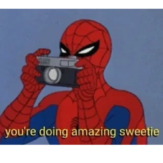 😊 emoji Spider-Man Telegram sticker 9 of 28