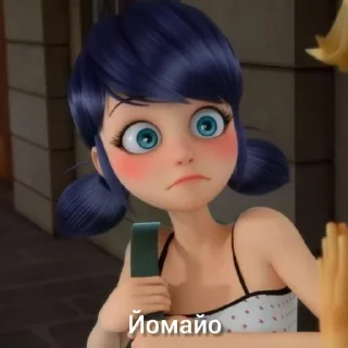 😳 emoji ✨🐞Леді баг і супер кіт🐈🖤 ✨ Telegram sticker 10 of 70