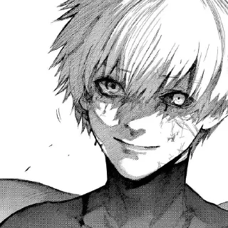 ☠️ emoji Kaneki Ken Telegram sticker 13 of 40