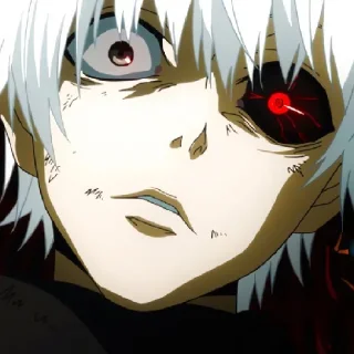 🤯 emoji Kaneki Ken Telegram sticker 17 of 18