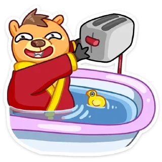 ⚰️ emoji Сурок Билл (@TgSticker) Telegram sticker 9 of 48