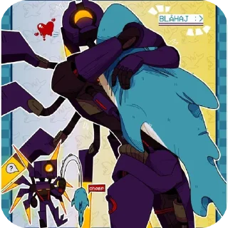 ❤ emoji ULTRAKILL & FAITH! Telegram sticker 10 of 17